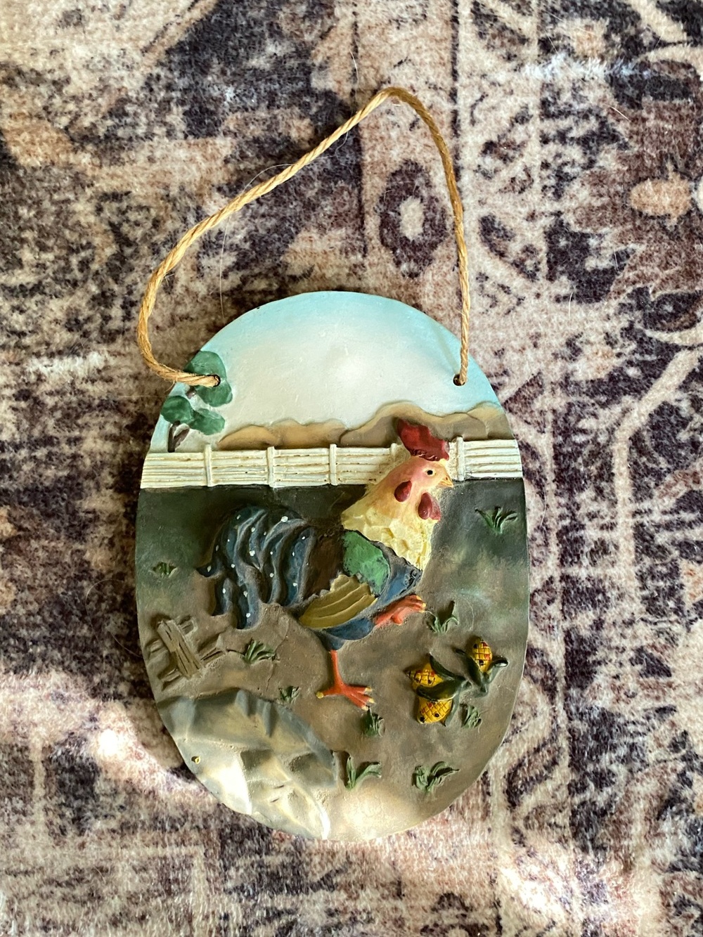 Rooster Wall Hanging Accent